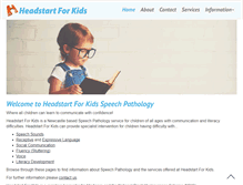 Tablet Screenshot of headstartforkids.com.au